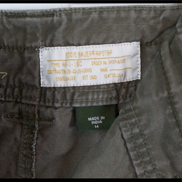 Lot of Two Shorts Eddie Bauer Bass Size 14 - Picture 6 of 8